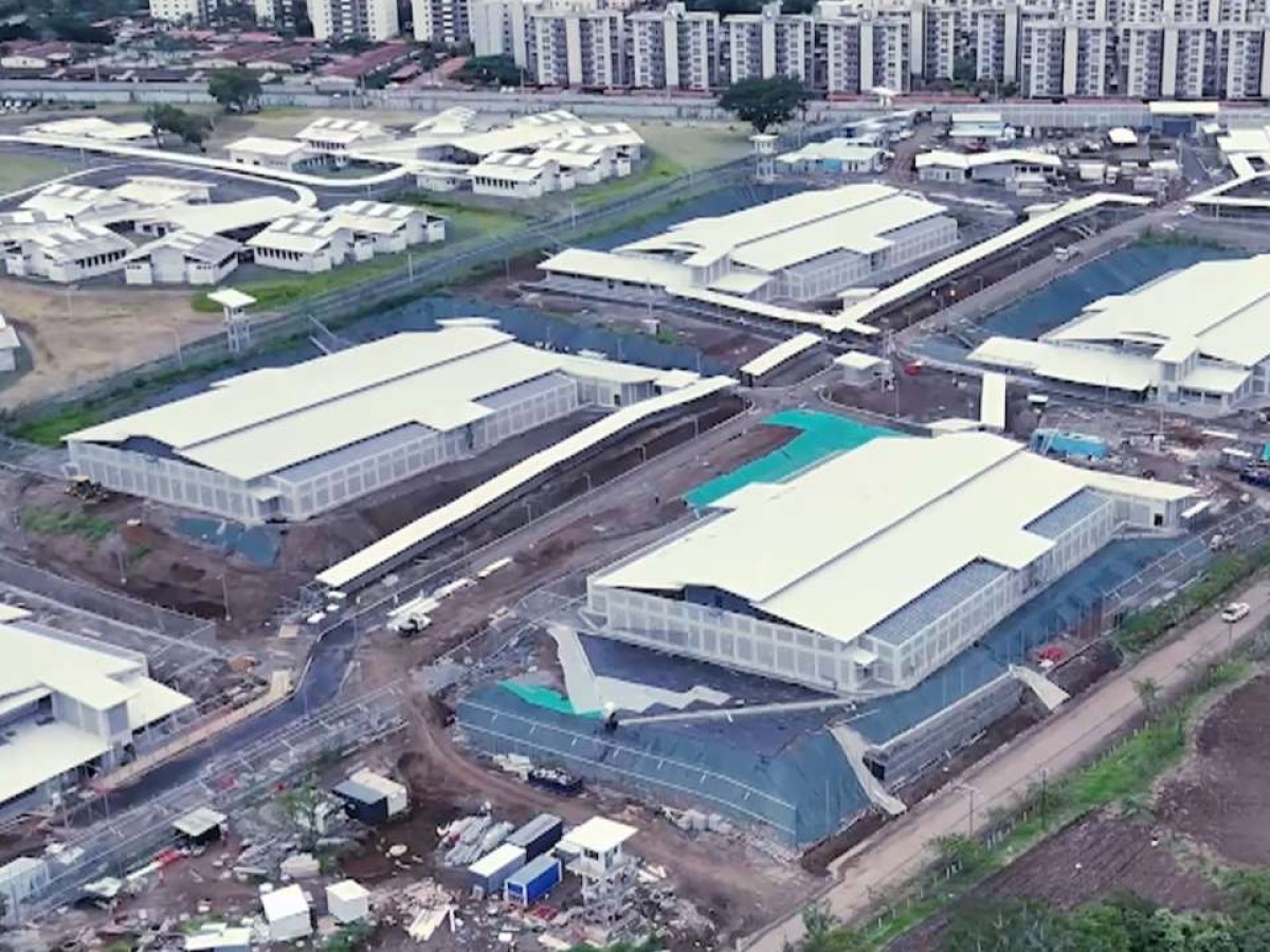 Así es el CACCO, la nueva cárcel de Costa Rica inspirada en el modelo salvadoreño