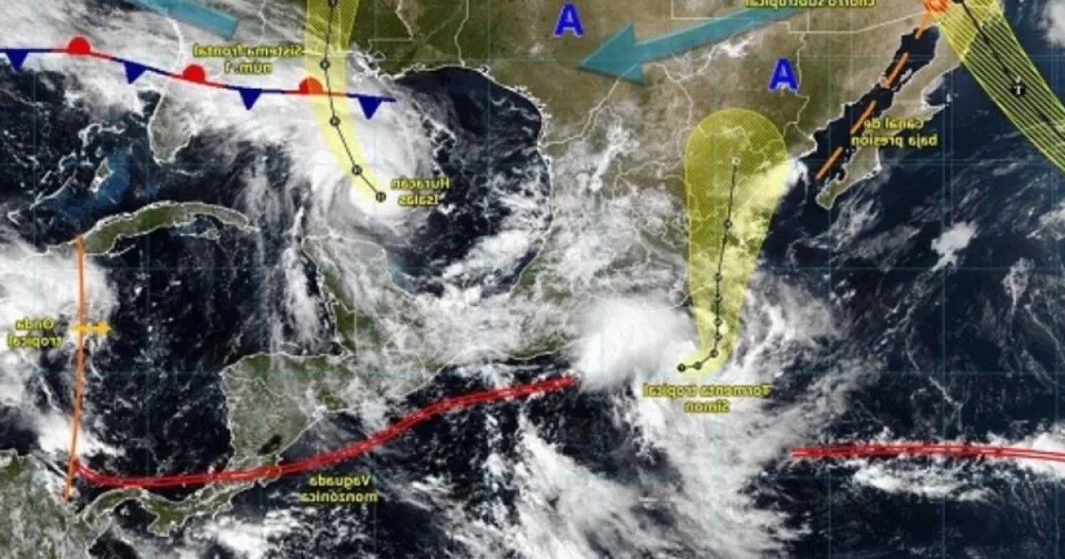 El Salvador tendrá lluvias por influencia de la tormenta Simón