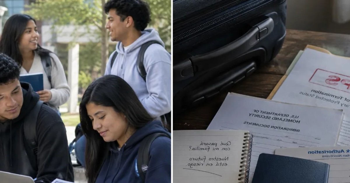 "Mis padres estaban a punto de quedarse indocumentados": estudiantes salvadoreños en EUA relatan angustia ante el limbo del TPS