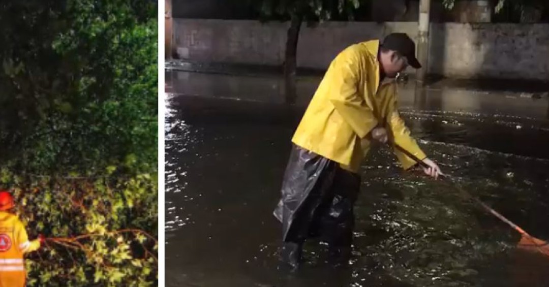 Fuertes lluvias provocan inundaciones y emergencias en distintos puntos del país