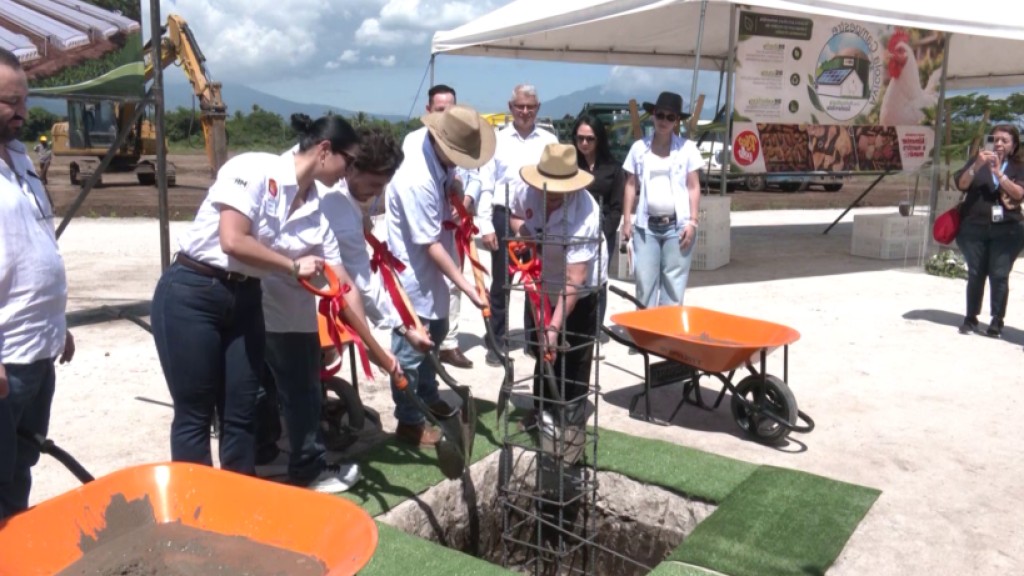 Inicia construcción de proyecto avícola en San Miguel - Canal 12 de El Salvador