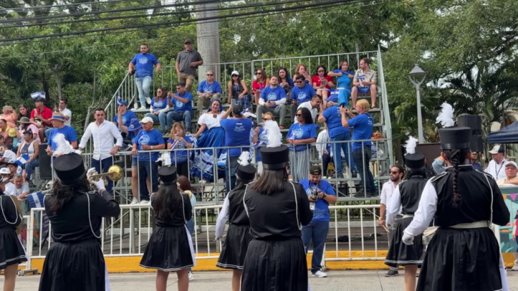 Diáspora participo en festejos por Día de la Independencia en El Salvador