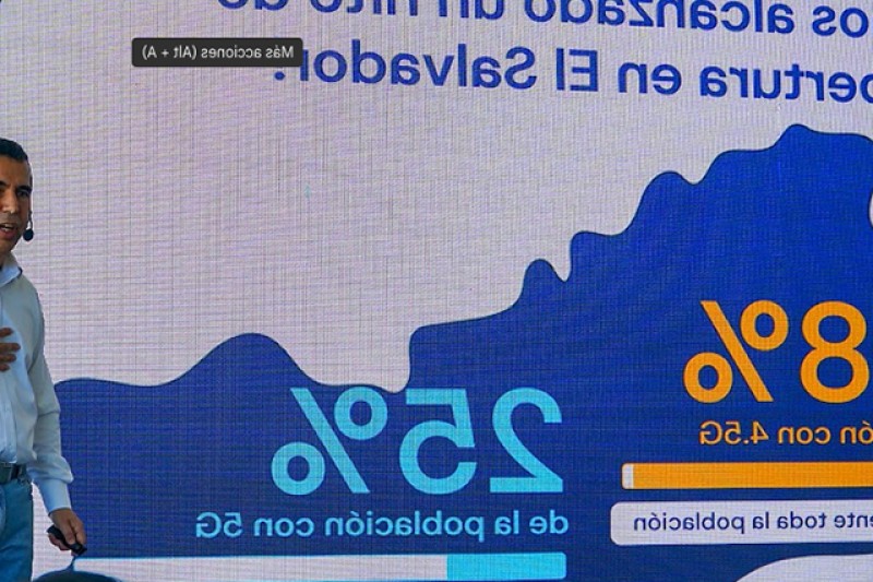 Tigo alcanza 98 % de cobertura en red 4.5G y 25 % en red 5G en El Salvador