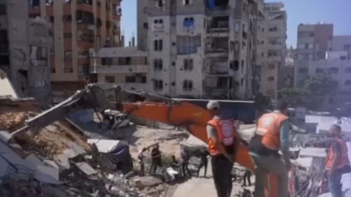 Tragedia en Gaza: derrumbe de edificio deja al menos 21 fallecidos y más de 25 heridos