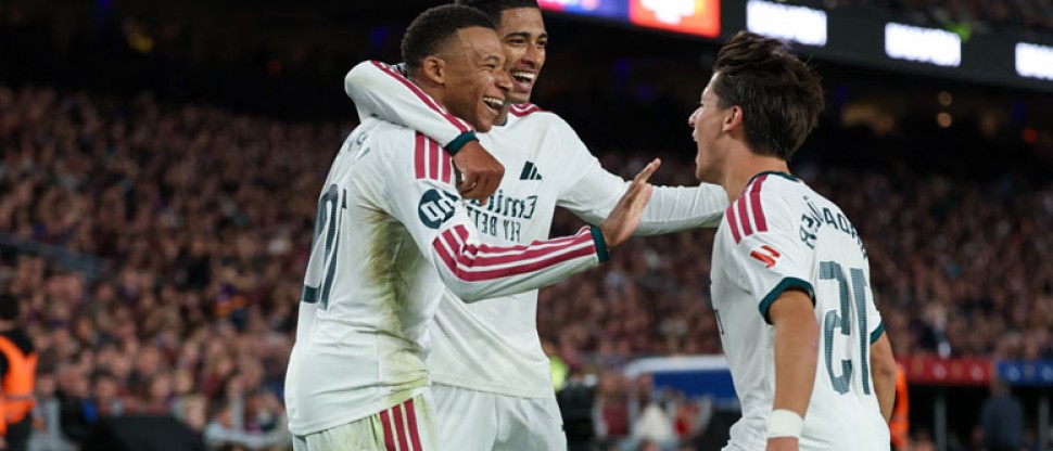 El Real Madrid se queda con el clásico español a domicilio y acaba con la racha del Barcelona