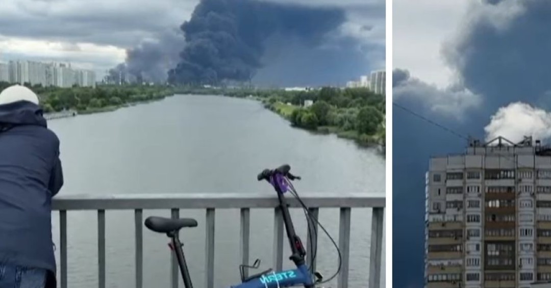 Ucrania lanza ataque con drones contra Moscú y afecta refinería clave