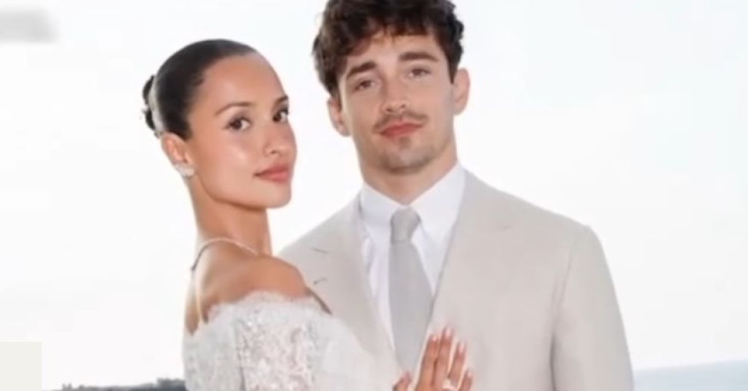 Charles Leclerc y Alexandra Saint anuncian que esperan su primer bebé