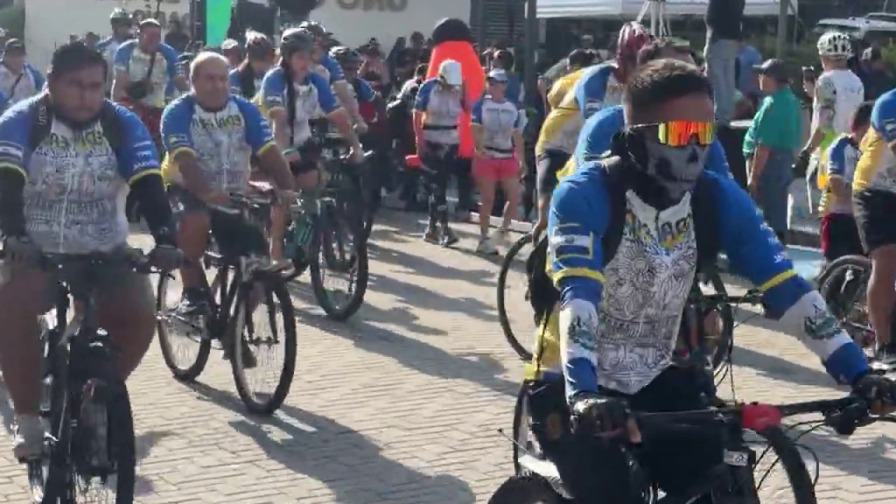 Pedaleada del Ministerio de Obras Públicas