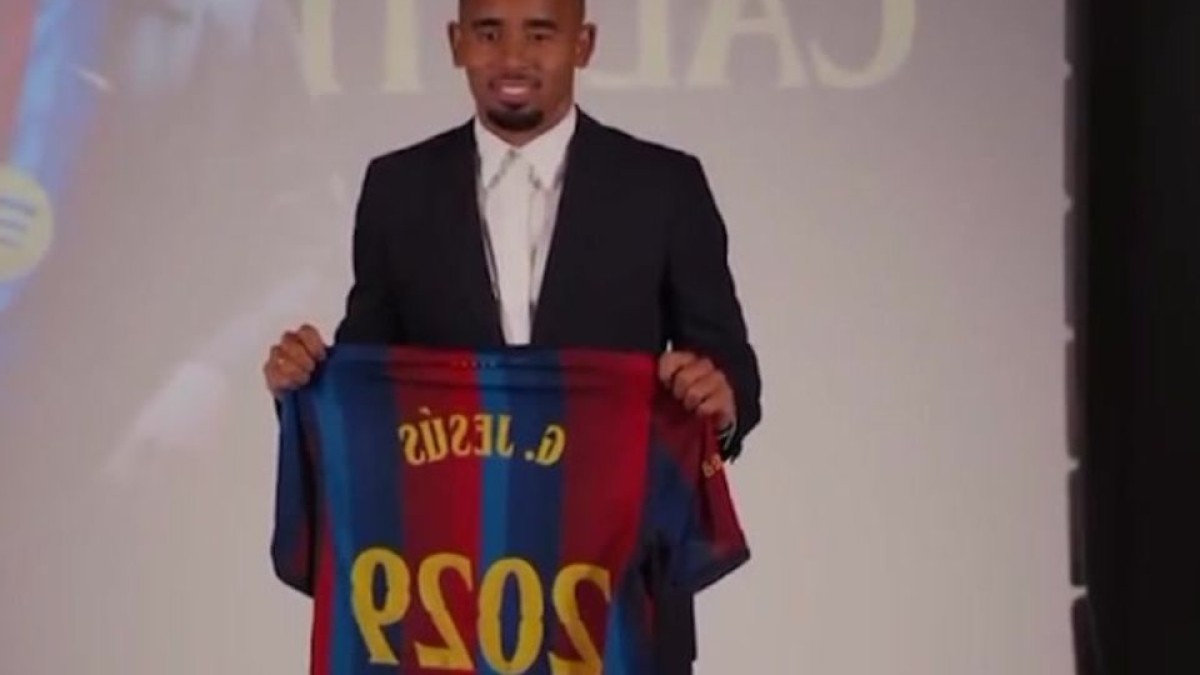 ¡Gabriel Jesús ya es azulgrana! Barcelona oficializa su fichaje hasta 2029
