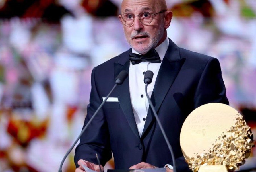 Luis de la Fuente gana el premio Johan Cruyff a mejor entrenador