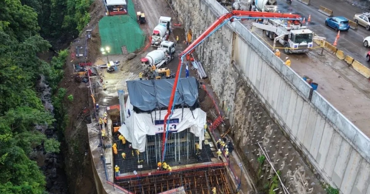 ¿Hay atrasos en los trabajos en Los Chorros? Esto dicen representantes de la empresa constructora