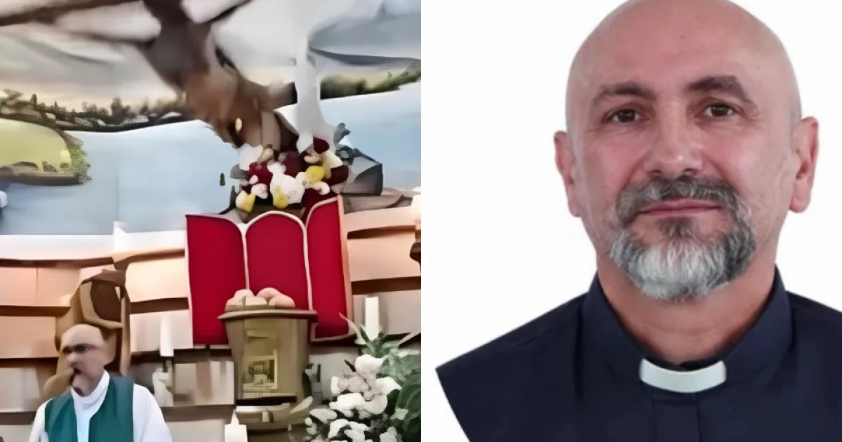 ¿Quién era Patricio Alfredo Sánchez Molinari, el sacerdote que murió tras caerle una enorme cruz durante una misa en vivo en Ecuador?