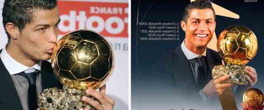 El Cristiano Ronaldo de 2008 gana el Balón de Oro de la historia