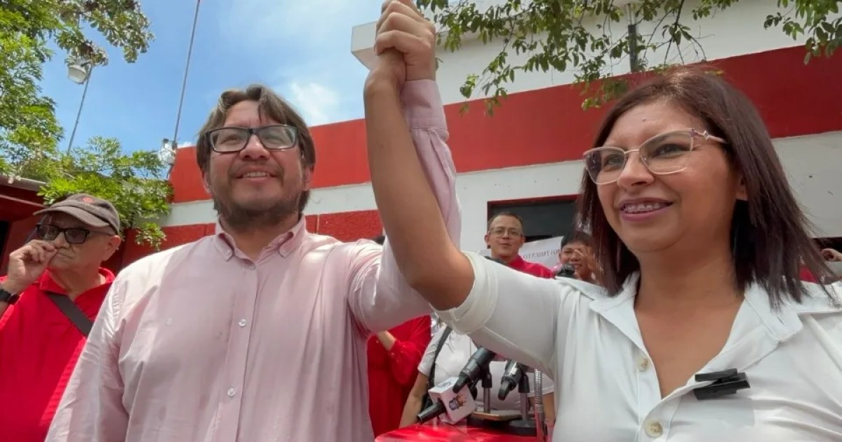 FMLN anuncia a enfermera cesada del Hospital Rosales como compañera de fórmula de Rafael Aguirre