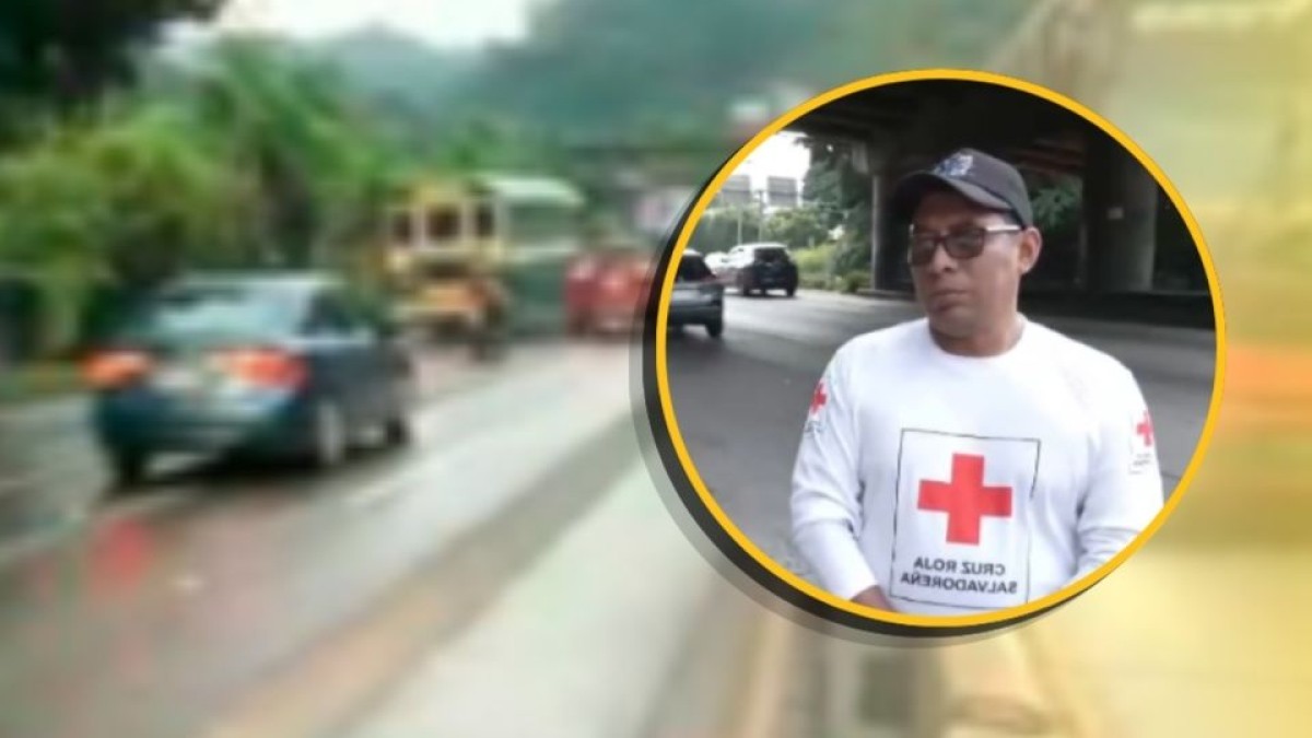 Cruz Roja Salvadoreña activa plan ante posibles emergencias durante cierre de carretera Los Chorros