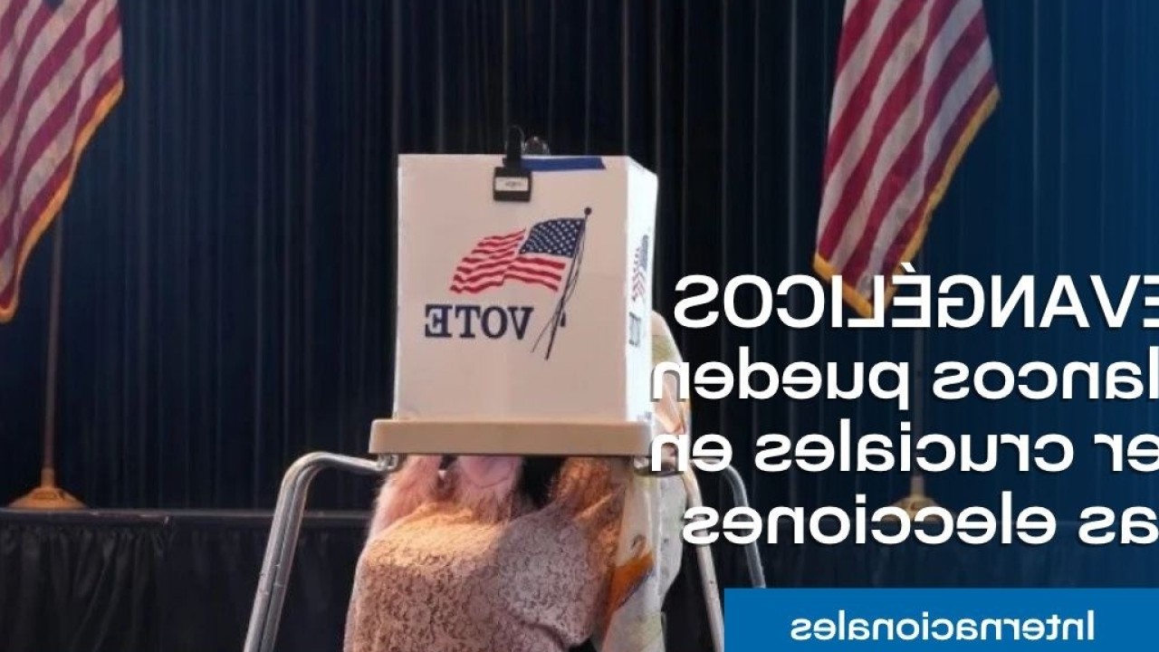 Evangélicos blancos pueden ser cruciales en las elecciones de mitad de mandato en Estados Unidos