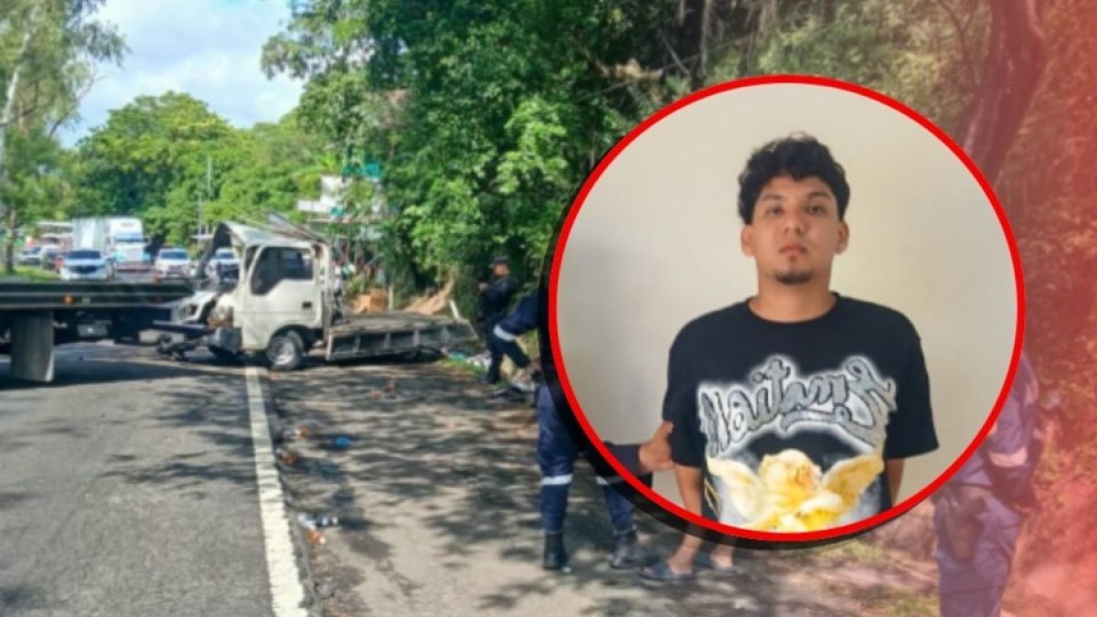 Joven de 20 años es capturado tras accidente que dejó un niño fallecido en San Vicente Norte