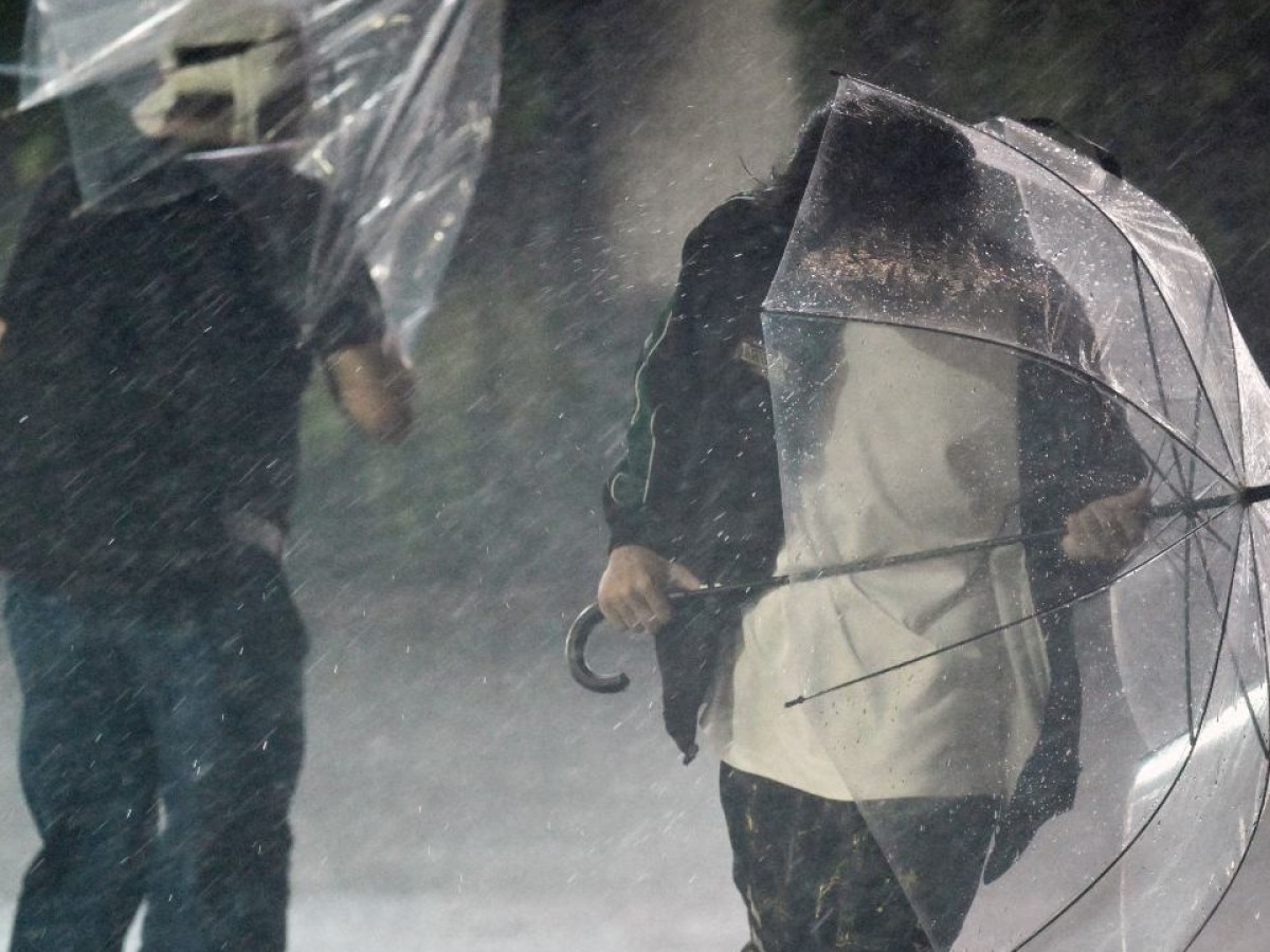 Japón enfrenta inundaciones y cancela cientos de vuelos por tifón Dujuan