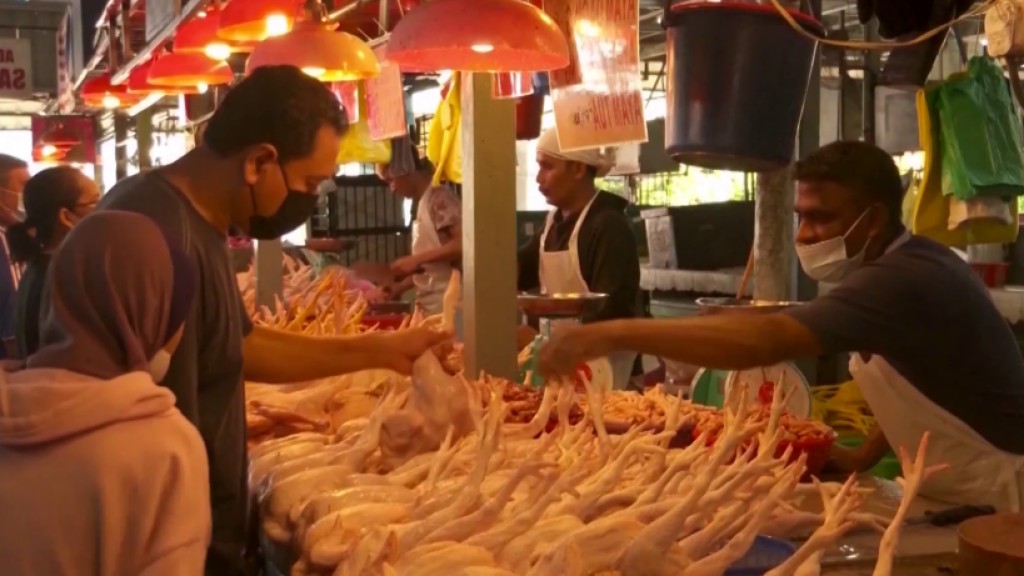 Aumento de precios de los alimentos