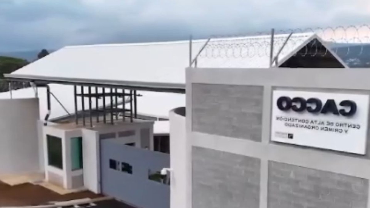 Costa Rica inaugura megacárcel inspirada en el modelo de El Salvador