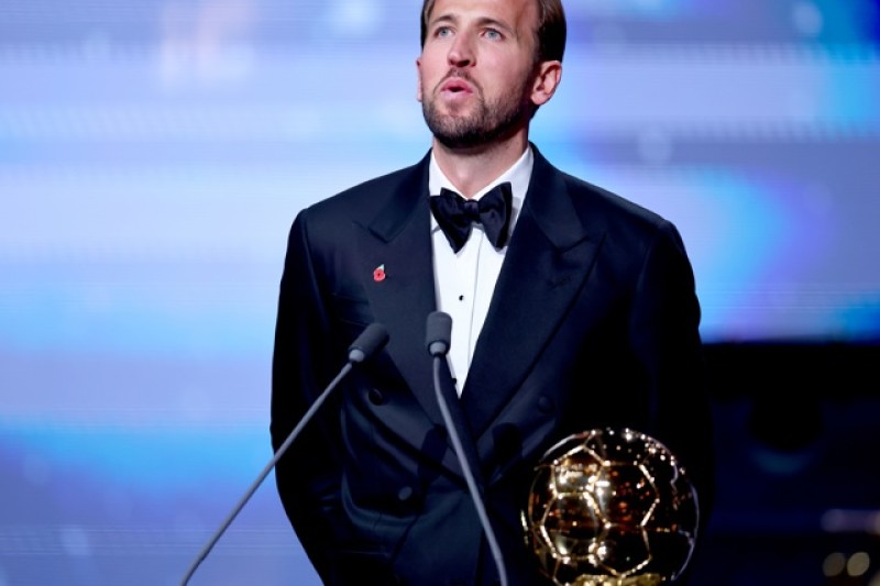 Kane superó a Mbappé por solo 28 puntos en la votación del Balón de Oro