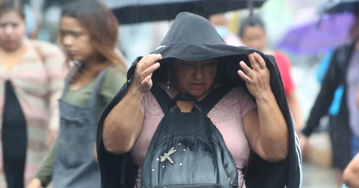 El MARN prevé lluvias para esta tarde ¿en qué partes del país lloverá?